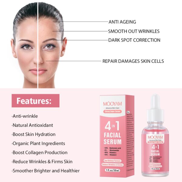 4 in 1 Vitamin C Facial Serums - Image 4