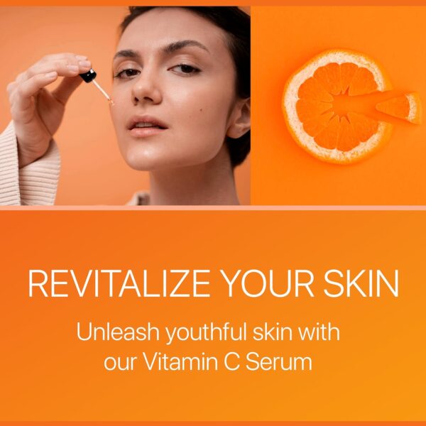 100% Pure Vitamin C Serum for Face – Anti Aging Face Serum - Image 3